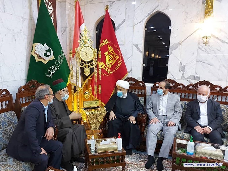 دیدار دبیرکل مجمع تقریب از سرکنسولگری ایران در کربلا و دفتر آیت الله حکیم در نجف اشرف