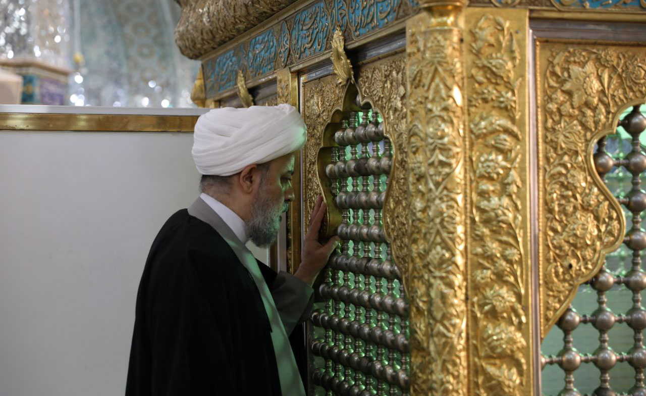 بازدید و زیارت دبیرکل مجمع تقریب مذاهب اسلامی از بقعه متبرکه امامزاده یحیی بن زید(ع) در گنبد کاووس