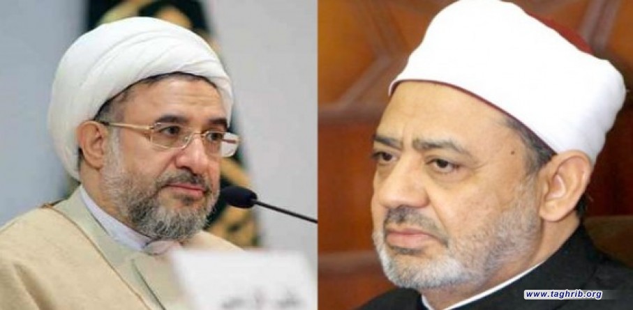 شيخ الازهر خطاب لاية الله الاراكي : نسأل الله ان يحفظ وطنكم ووحدته وامنه