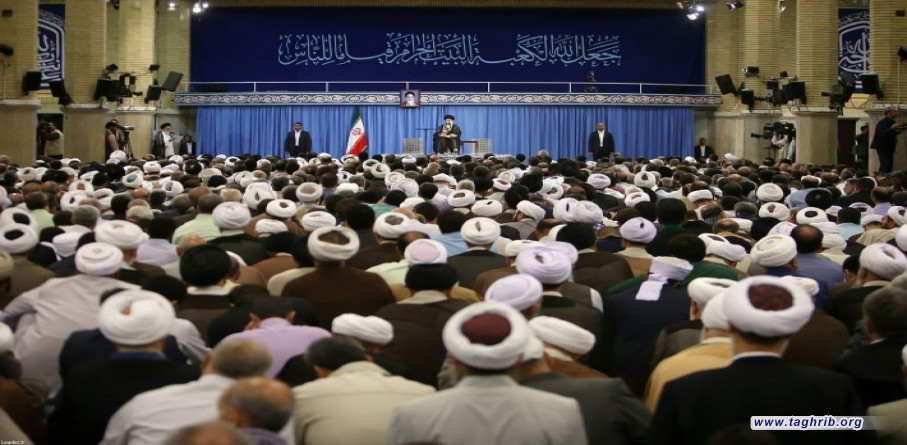 الإمام الخامنئي لدى لقائه القائمين على شؤون الحج في الجمهورية الإسلامية لن تتحقّق سياسة صفقة القرن الشيطانية على الإطلاق