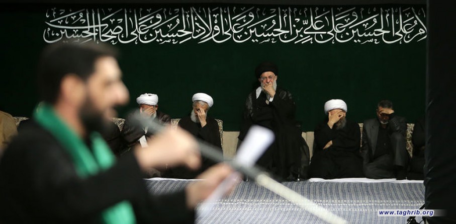 إقامة مراسم الليلة الاولى لعزاء سيد الشهداء أبي عبدالله الحسين (ع)