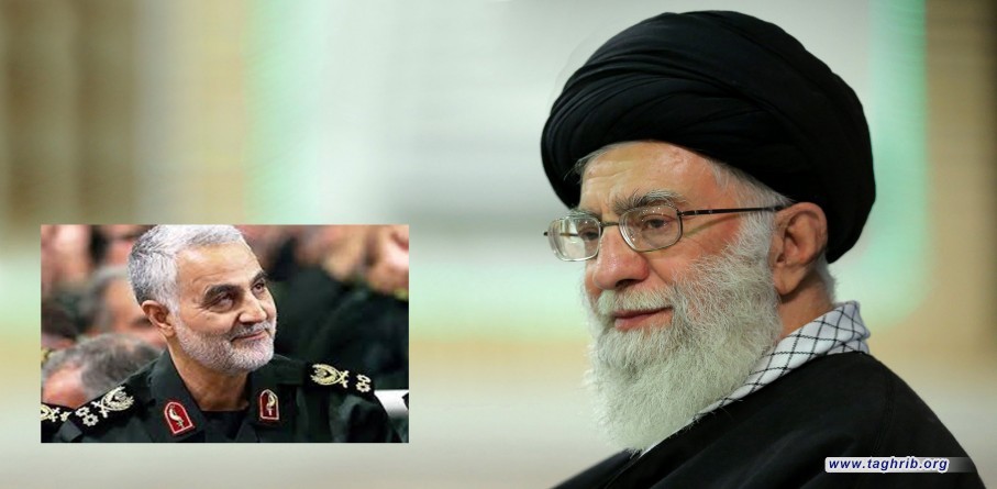 الامام الخامنئي يمنح وسام " ذوالفقار" لـ اللواء قاسم سليماني + صور