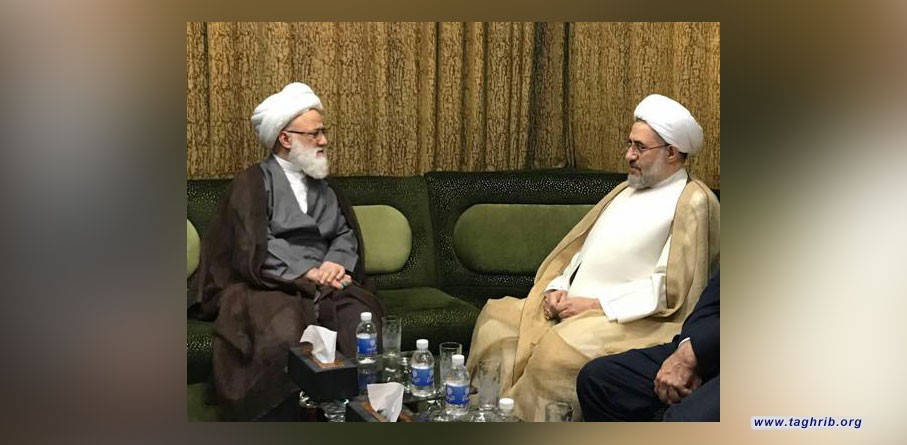 آية الله الاراكي والمرجع اليعقوبي يؤكدان ضرورة انفتاح البحث الفقهي خصوصا ما يطرح اليوم في حوزة قم