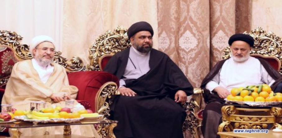اية الله الاراكي يشيد بمواقف النجباء الثورية وتوجهاتها الثقافية