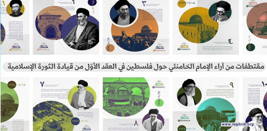 مقتطفات من آراء الإمام الخامنئي حول فلسطين في العقد الأوّل من قيادة الثورة الإسلامية