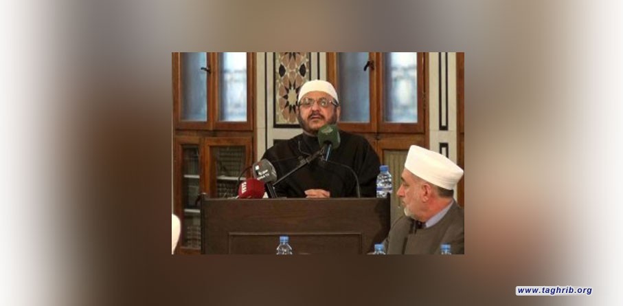 مفتي حلب يعزي برحيل العلامة تسخيري رضوان الله عليه
