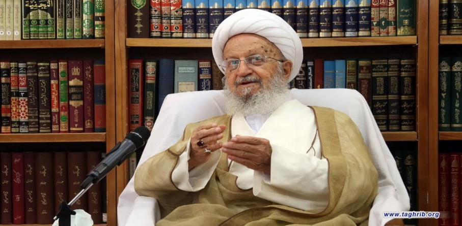 سماحة آية الله الشيخ ناصر مكارم شيرازي: الوحدة بين الشيعة وأهل السنة تحبط مؤامرات العدو
