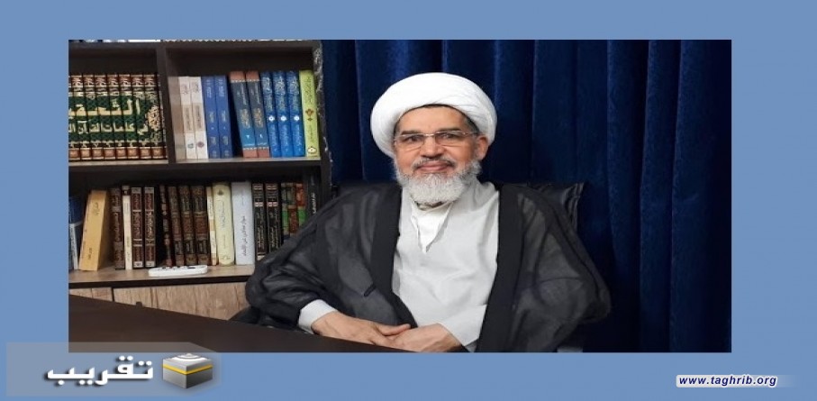 سماحة الشيخ عبد الله الصالح يعزي بوفاة العلامة الفقيد اية الله التسخيري (رحمة الله )