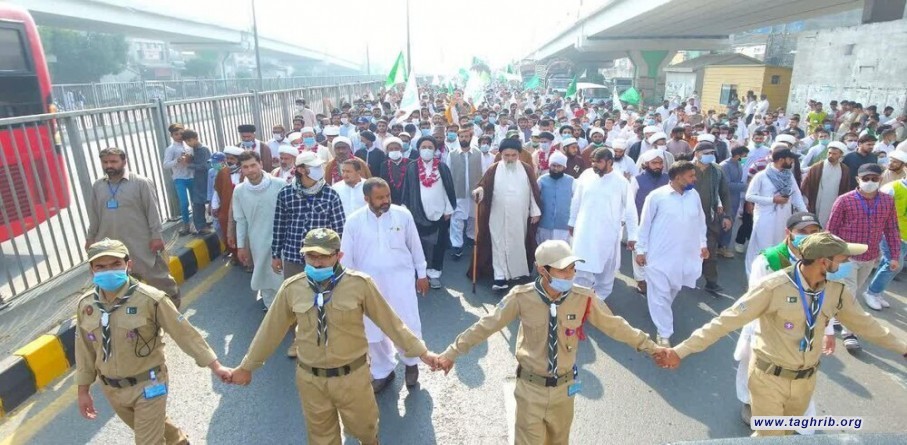 راهپیمایی وحدت امت اسلامی در لاهور پاکستان | گزارش تصویری