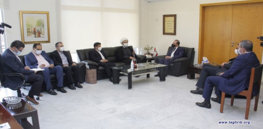 الدكتور مرتضى و الدكتور شهرياري يبحثان العلاقات اللبنانية الإيرانية في المجال التعاون الثقافي