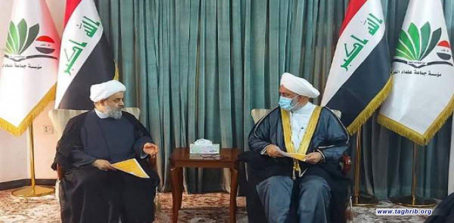 رئيس جماعة علماء العراق : يجب العمل بتوصيات قائد الثورة لتفعيل مشروع التقريب