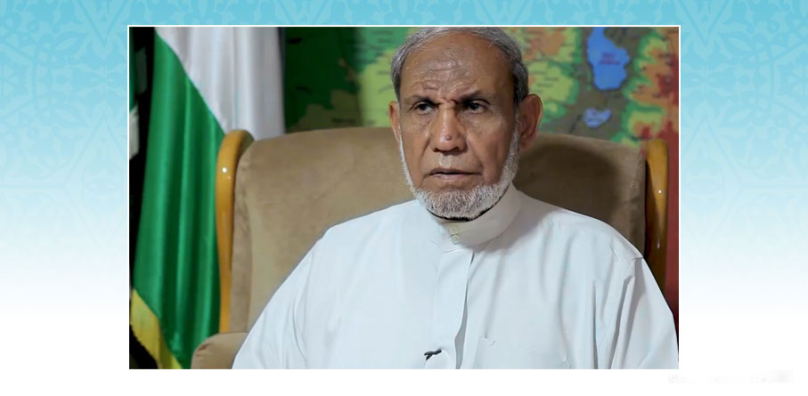الدكتور محمود الزهار: الجمهورية الإسلامية سلّحت غزة بالصواريخ وفق التعاليم القرآنية