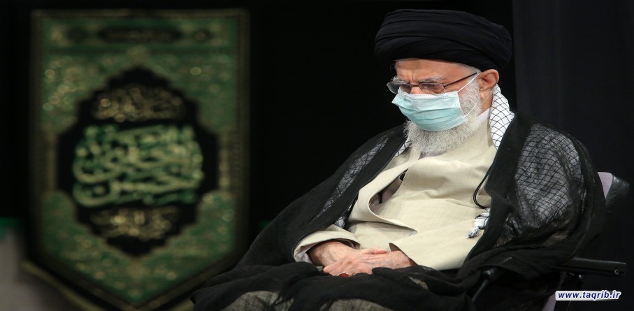 بحضور الإمام الخامنئي مراسم العزاء بمناسبة رحيل الرسول الأعظم محمد المصطفى (ص) واستشهاد الإمام الحسن المجتبى (ع)