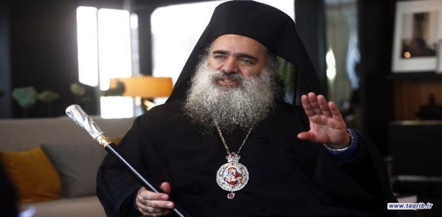 المطران عطا الله حنا يدعو شعوب العالم للتحرك من اجل تحرير القدس