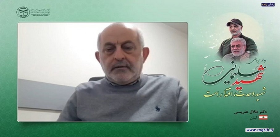 شخصیت شهید سلیمانی ترکیبی از دیدگاه راهبردی و عملکرد جهادی بود/ خون شهدای مقاومت هدر نخواهد رفت