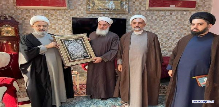 الدكتور شهرياري يلتفي الشيخ الصميدعي في بغداد