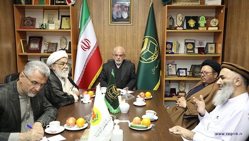 دیدار معاون ایران مجمع تقریب با علما و نخبگان افغانستان