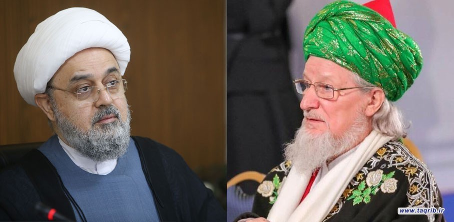 شهرياري يجري مباحثات مع المفتي العام للجزء الاسيوي من روسيا