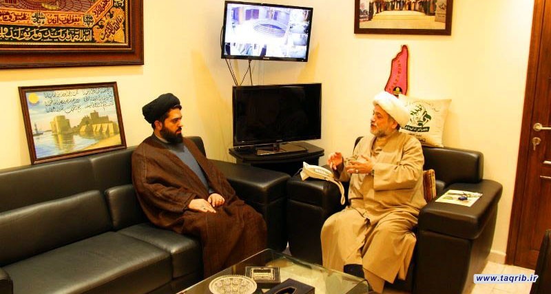 معاون الأمين العام للمجمع العالمي للتقريب یزور تجمع العلماء المسلمين فی لبنان
