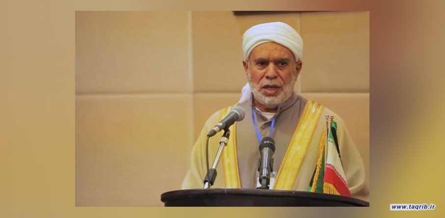 شیخ خواجوی: کنفرانس وحدت باعث نزدیکی افکار می شود/عمل به قرآن کریم و سنت رسول الله (ص) اصل است