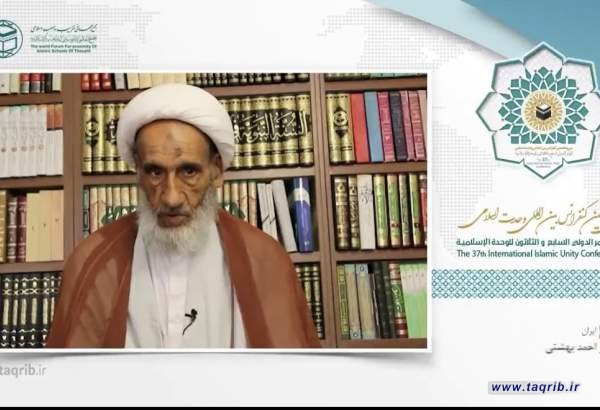 وظیفه اصلی امت اسلامی، تشویق و پشتیبانی فلسطینیان برای مقابله با رژیم منحوس صهیونیستی است