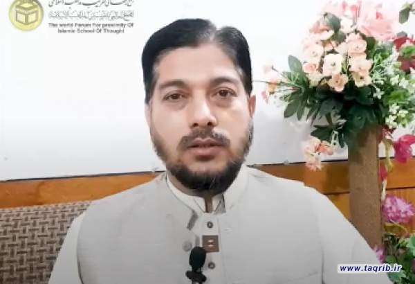 اكاديمي باكستاني: على المسلمين ان ينسوا خلافاتهم ويجتمعوا على محور وحدة الامة