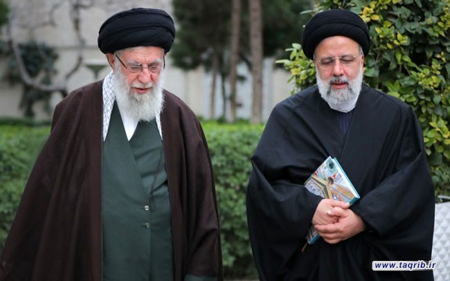 بيان تعزية قائد الثورة الإسلاميّة بالرحيل المماثل للشهادة لرئيس الجمهوريّة ومرافقيه الكرام