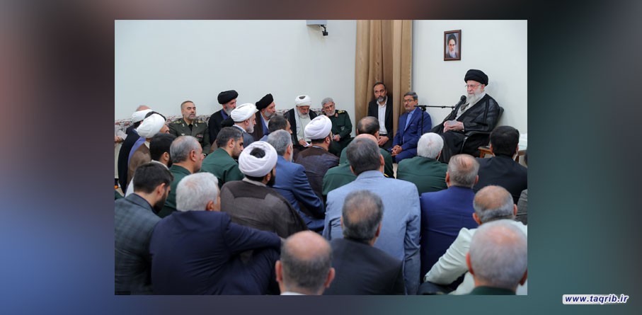 العدو يسعى الى تدمير النظام الإسلامي باحتلال المنطقة