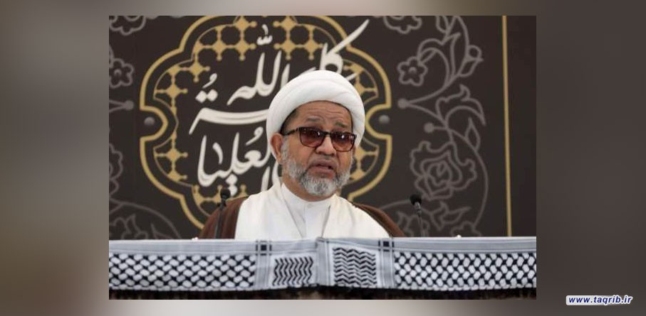 خطيب الجمعة في البحرين : "إسرائيل" تمشي برجلها حيث زوالها المحتوم