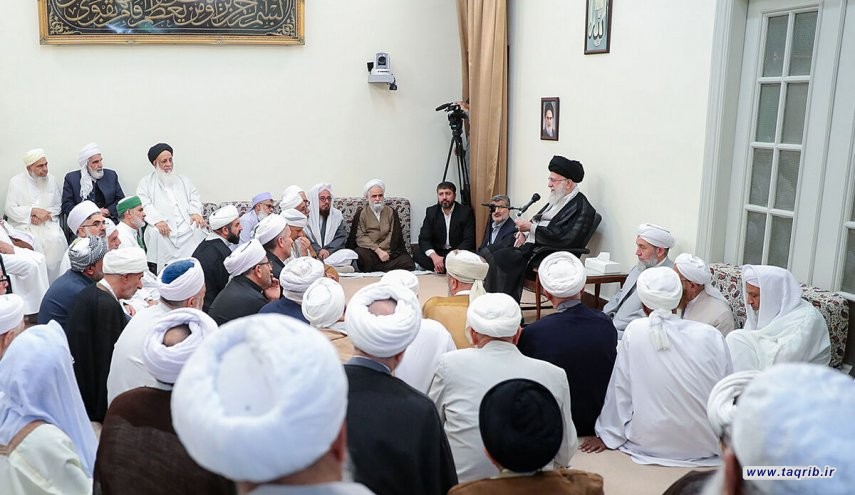 اعلام همبستگی علمای اهل سنت غرب کشور با رهبر معظم انقلاب