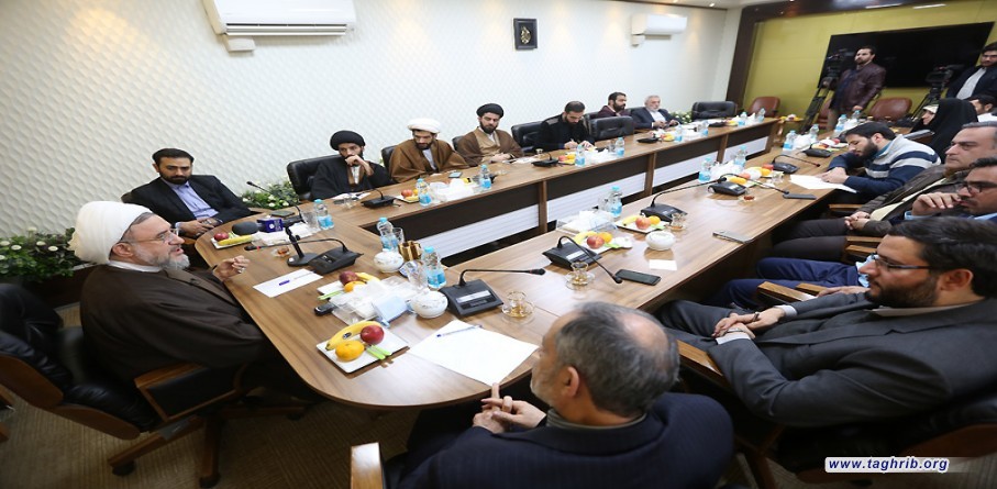 لقاء الأمين العام آية الله الشيخ الأراكي بمديري ومحرري وكالات الأنباء ـ طهران