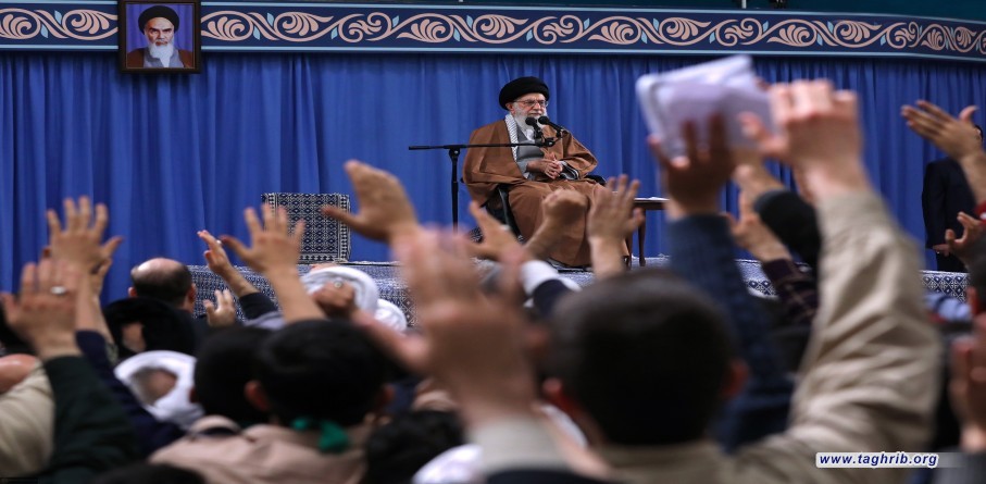 لقاء أهالي محافظة آذربيجان الشرقية بالإمام الخامنئي