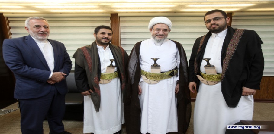 الأمين العام للمجمع العالمي للتقريب بين المذاهب الإسلامية يستقبل ممثل "أنصار الله"