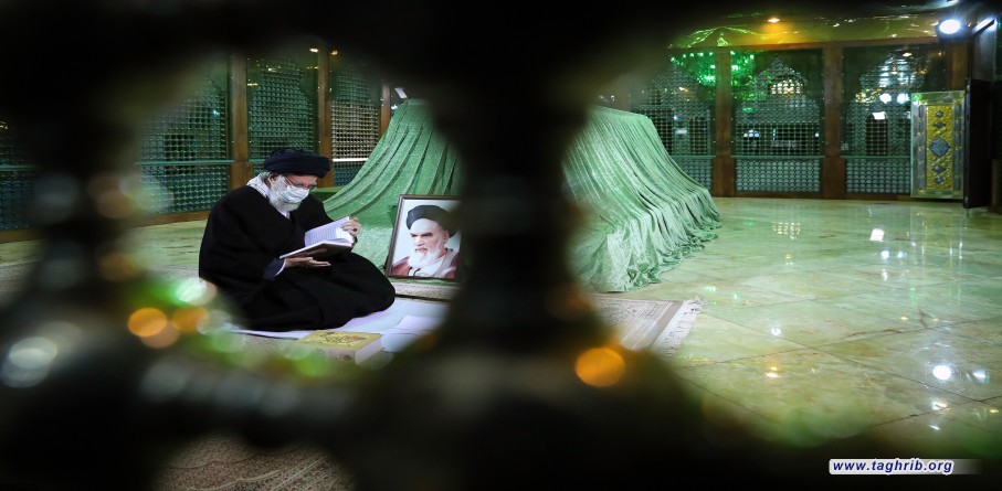 زيارة الإمام الخامنئي لمرقد الإمام الخميني وروضة الشهداء
