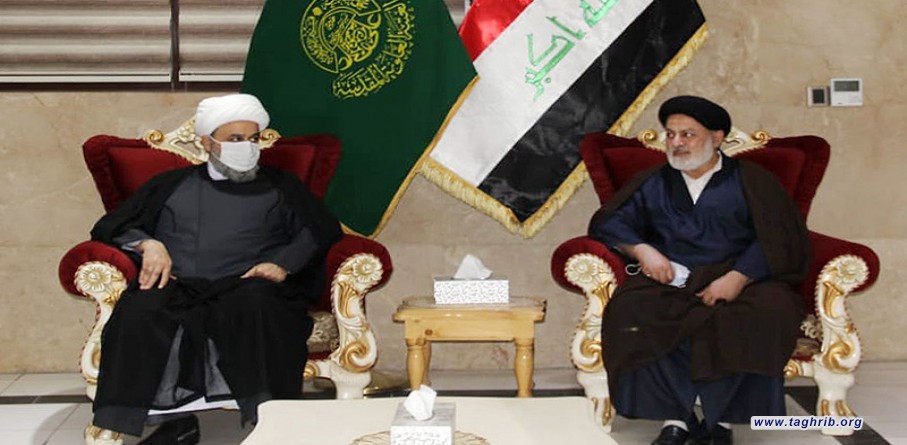 زيارة الأمين العام الدكتور الشيخ حميد شهرياري الى العراق