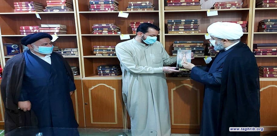 أمين عام المجمع العالمي للتقريب بين المذاهب الاسلامية يزور مجمع العلامة كاشف الغطاء في النجف الأشرف