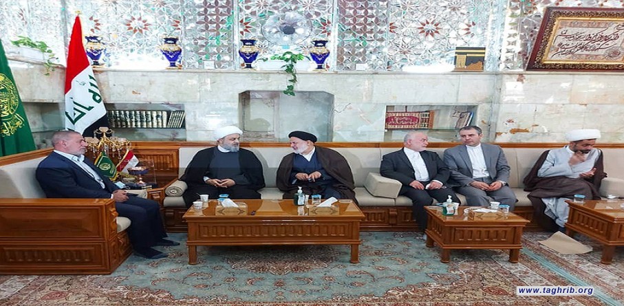 زيارة الأمين العام الدكتور شهرياري والوفد المرافق له العتبة العلوية المقدسة في النجف الأشرف