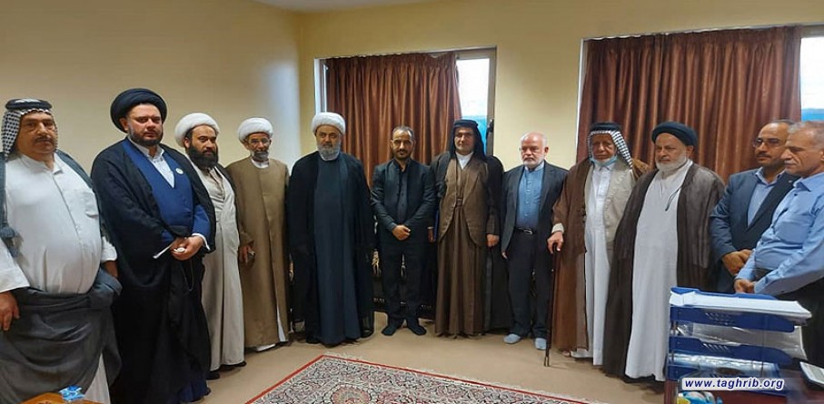 لقاء الأمين العام الدكتور شهرياري مع مجموعة من شيوخ عشائر كربلاء المقدسة