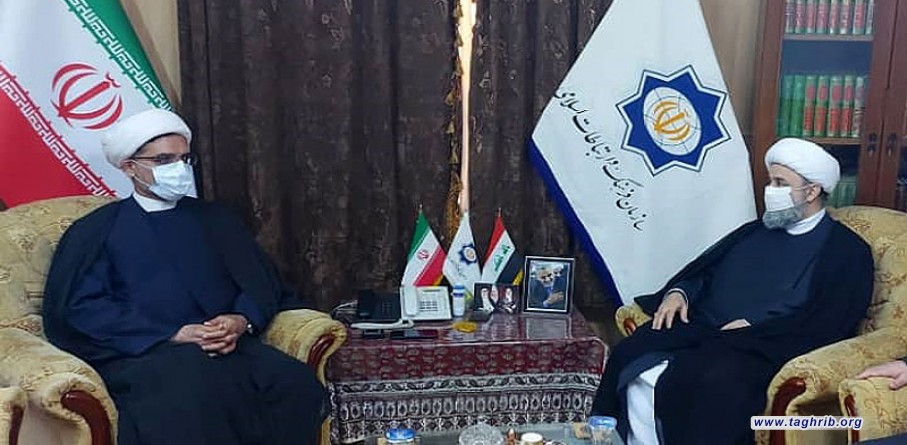 حجة الاسلام و المسلمين الدكتور "حميد شهرياري" يلتقي مع الملحق الثقافي الايراني في العراق