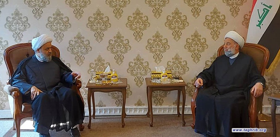 دیدار دبیر کل مجمع تقریب با شیخ همام حمودی رئیس مجلس اعلای عراق