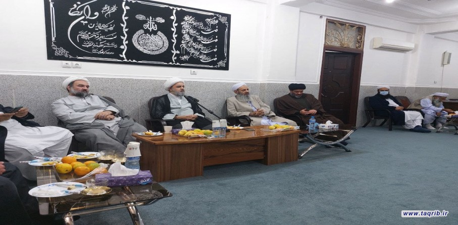 اقامة ندوة بمشاركة الدكتور شهرياي و مولوي عبد الحميد و اية الله محامي