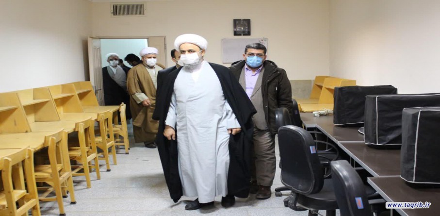 الدكتور "حميد شهرياري" يتفقد أبنية كلية علوم القرآن في سنندج