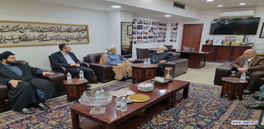 الشيخ حمود يستقبل الأمين العام للمجمع العالمي للتقريب بين المذاهب