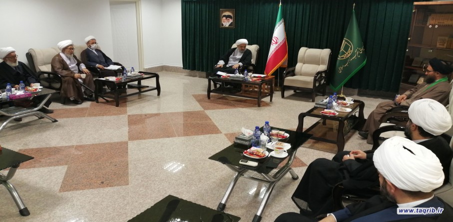 الامين العام للمجمع التقريب يلتقي بجمع من علماء و رجال الدين افغانستان