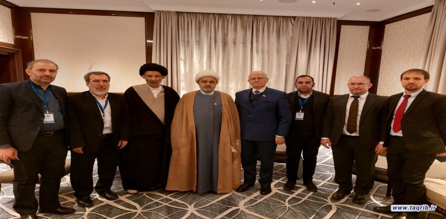 ممثل مسلمي روسيا في مجلس الدوما محمد شين يستقبل الدكتور شهرياري