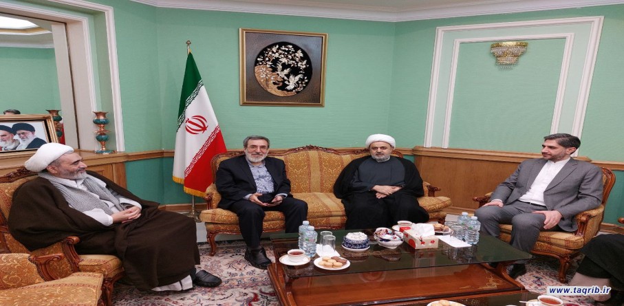 السفير الايراني لدى روسيا يستقبل الامين العام للمجمع العالمي للتقريب