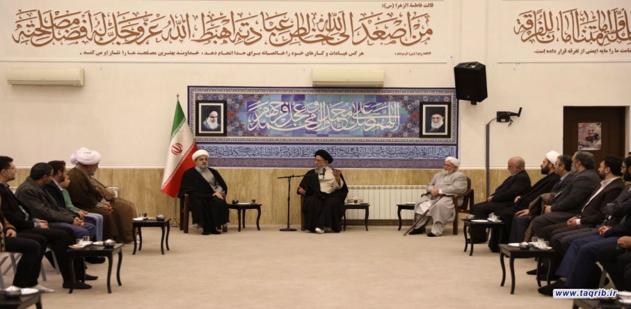 لقاء الأمين العام الدكتور حميد شهرياري مع آية الله السيد كاظم نور مفيدي ممثل قائد الثورة الاسلامية في محافظة كلستان