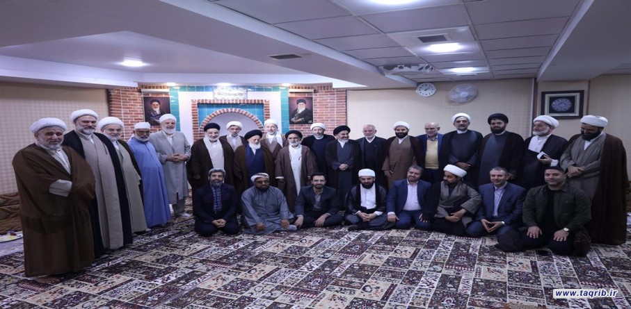 دیدار هیئت ایرانی شرکت کننده در اجلاس وحدت اسلامی عراق با نماینده ولی فقیه در کشور عراق