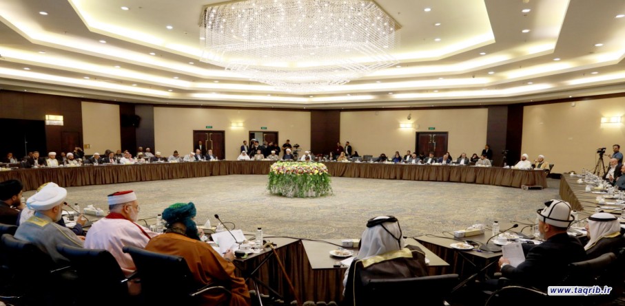 ندوة حواريه بين رؤساء المؤسسات الدولية مع ضيوف المؤتمر الدولي الـ 37 للوحدة الاسلامية (2)
