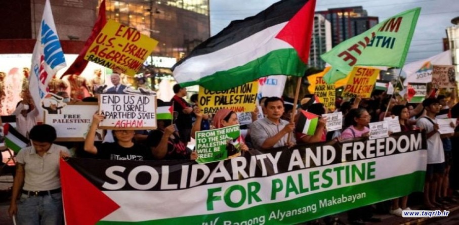 مسيرات حاشدة في ايران وأقصى نقاط العالم للتنديد بمجازر الاحتلال ضد الفلسطينيين